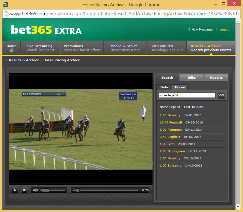 Watch Horse Racing Replays Free Online